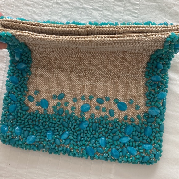 Aqua Stone Clutch - Picture 3 of 5